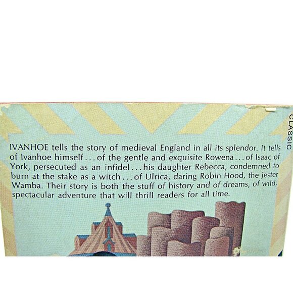 Ivanhoe by Sir Walter Scott 1972 Paperback Book Vintage Pocket Books Publishing - Picture 5 of 9